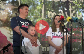 Pogledajte video: Svjedočanstvo s Hoda za život 2025. godine - obitelj Livaja iz naše župe