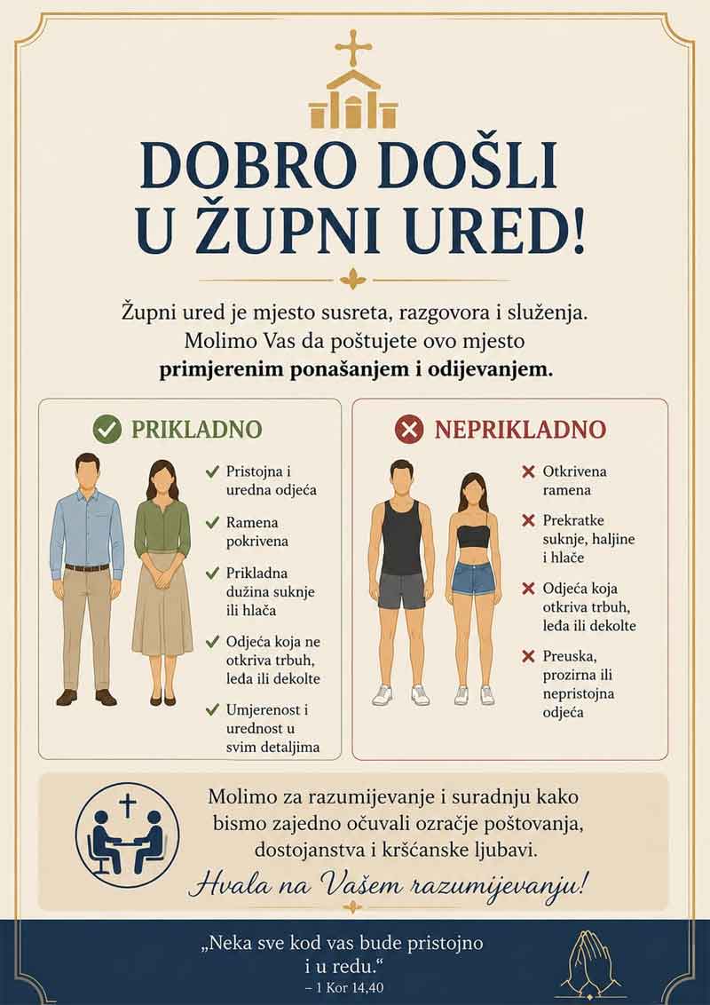 odijevanje u crkvi